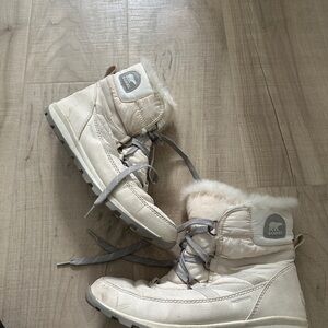 Sorel Cream Winter Boots